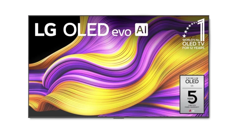 Watch films as the director intended with the LG evo AI 4K G5 Series Smart TV