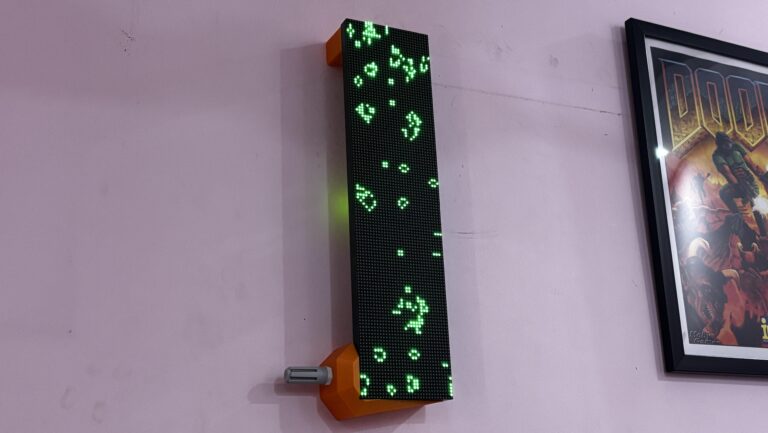 Air Quality Monitor Plays Game of Life