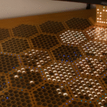 Classy Desk Simulates Beehive Activity