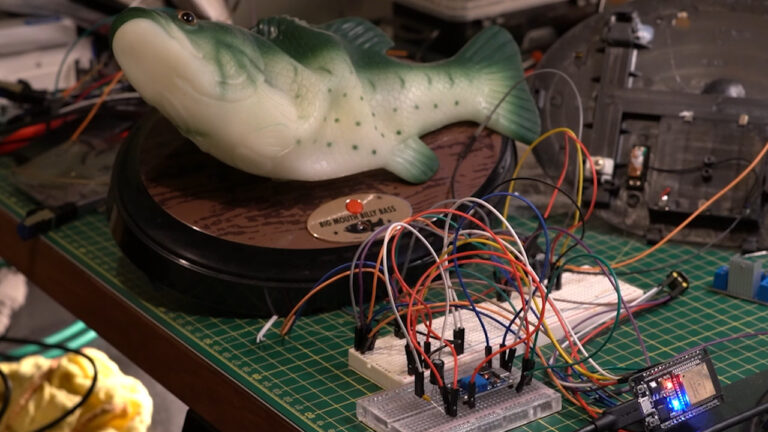 Billy Bass Gets New Job as a Voice Assistant