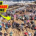 Can a Custom Royal Enfield Himalayan MX Bike Tackle This Gnarly Beach Race?