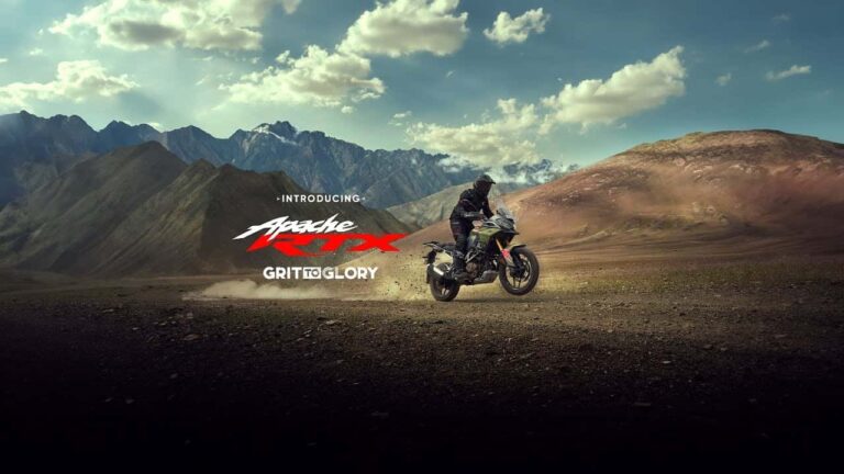 TVS Just Completed the Apache Family With the New RTX 300 Adventure Bike