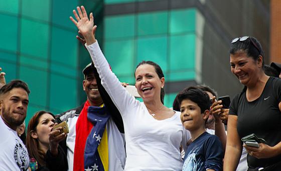 Nobel Peace Prize winner Machado’s values represent best hopes of Venezuelans: UN rights office