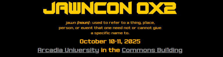 JawnCon Returns This Weekend