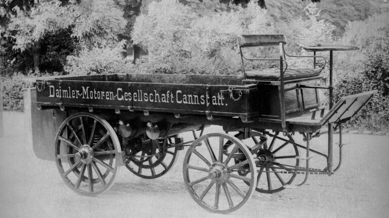 The Person Who Invented The Motorcycle Also Made The First Pickup Truck