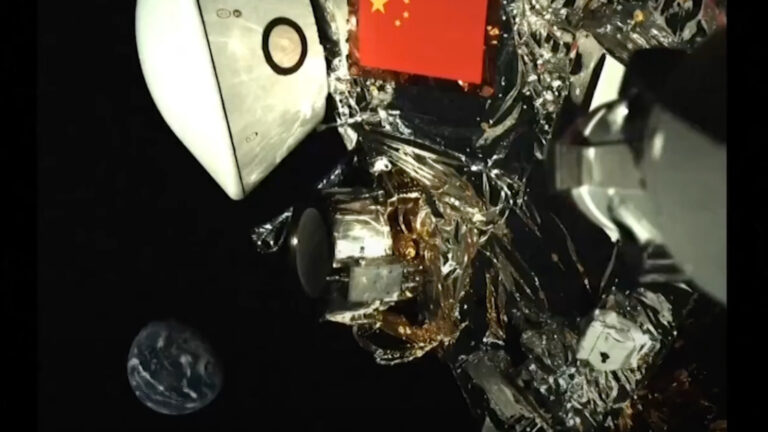 China's Tianwen-2 Probe Takes A Selfie With Earth On Its Way Out Into The Universe
