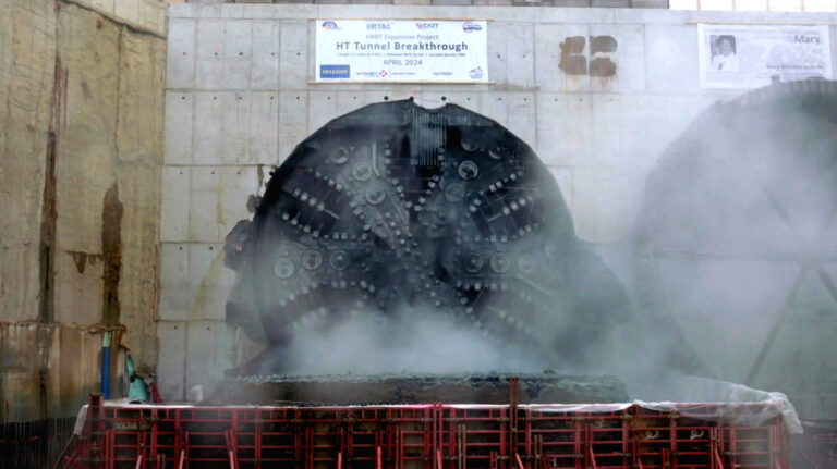 A Tunnel-Boring Machine Named Mary Is Powering Her Way To Build New HRBT Tunnels