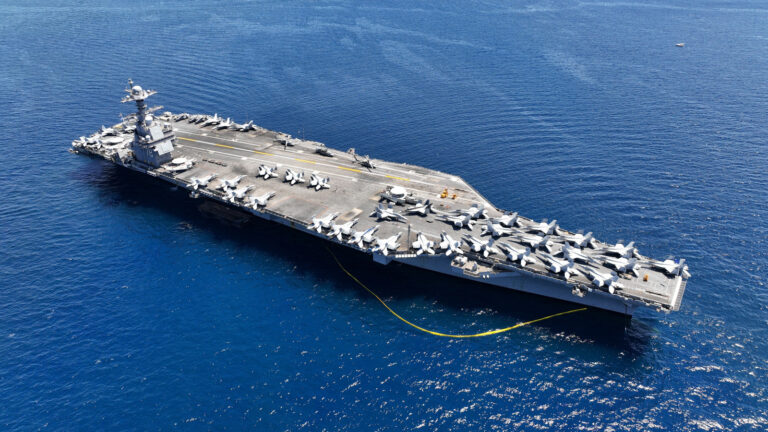 How Many Fighter Jets Can A US Aircraft Carrier Hold?