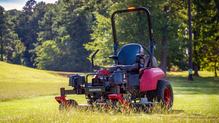 Honda's New Zero-Turn Lawnmower Can Mow Your Yard, Even If You're Not On It