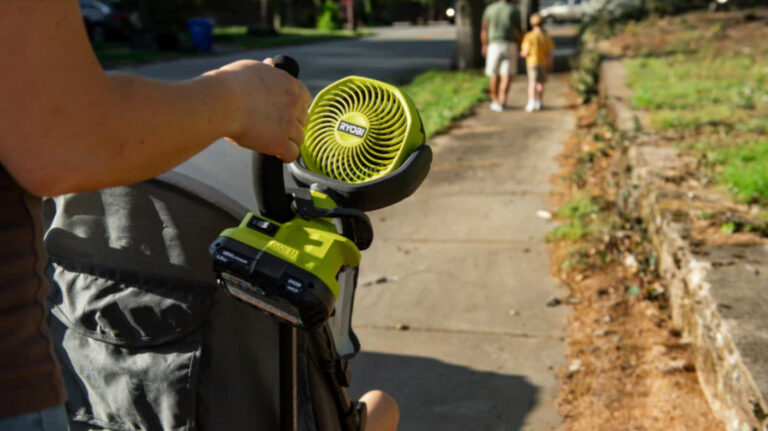 The $30 Ryobi Clamp Fan Parents Swear By For Strollers