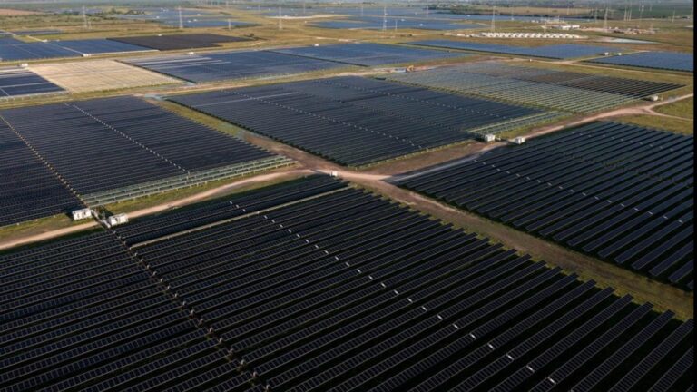 What's The Largest Solar Farm In Texas And How Much Electricity Does It Produce?