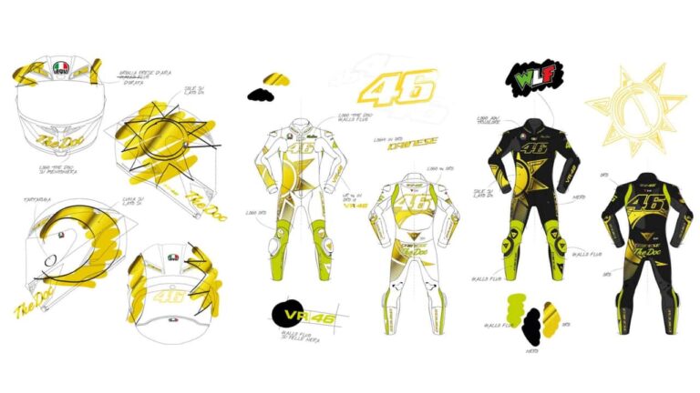 Some True-to-Form Valentino Rossi Leathers Have Been Donated to UNICEF