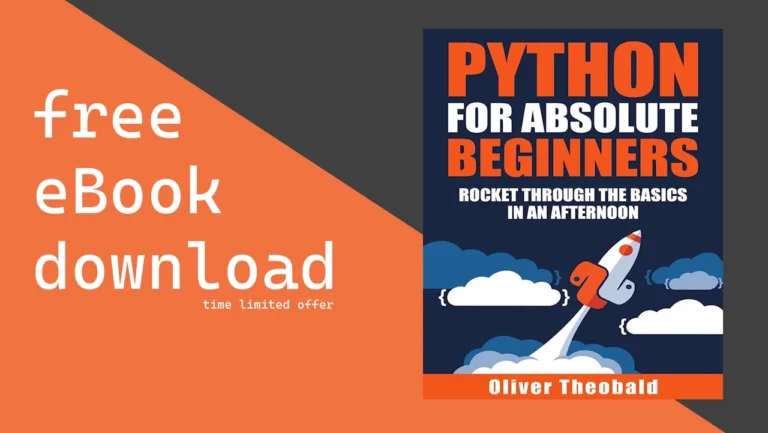 Free Time Limited Download: Python for Absolute Beginners (worth $11.99)