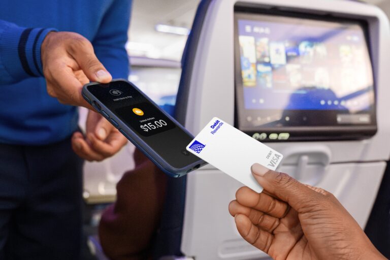 United launches mileage-earning debit card with unique savings tie-in