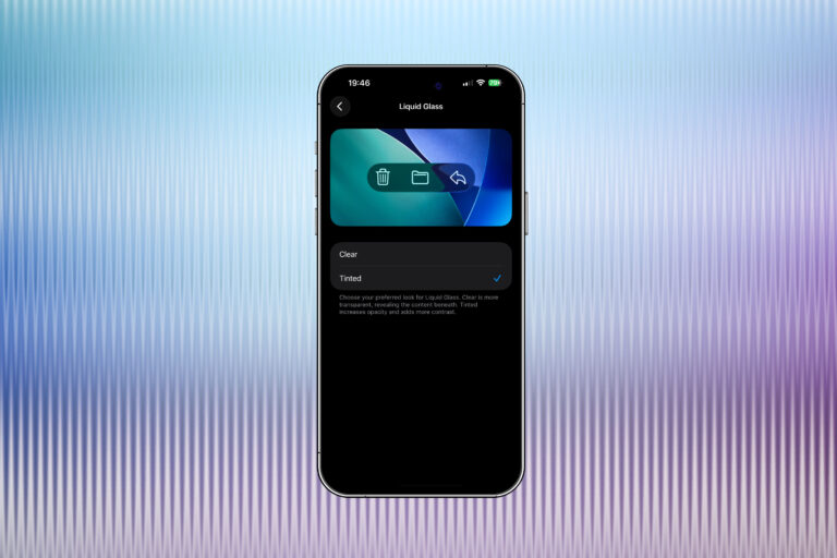 iOS 26.1 lets you tweak Liquid Glass, and it’s out now